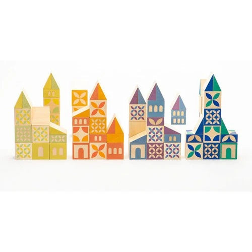 Gosling Square Building Blocks (Uncle Goose)