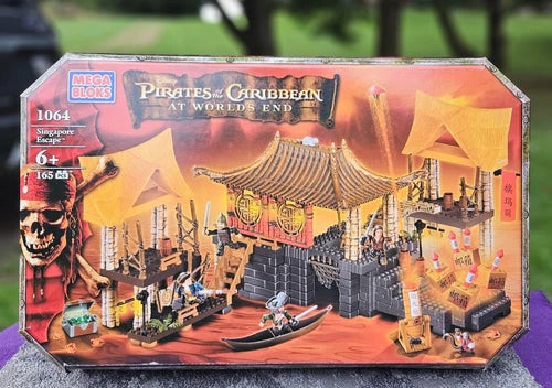 Mega Bloks #1064 Pirates of the Caribbean At Worlds End Singapore Escape