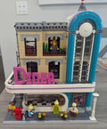 LEGO Downtown Diner 10260 Missing Car And 1 Minifigure.