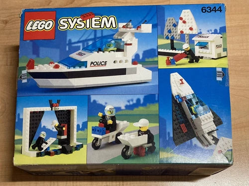 Vintage Lego Police 6344 Jet Speed Justice New & Sealed / New Sealed