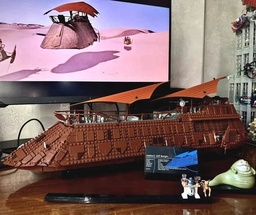 NEW UCS Jabba's Sail Barge Building Block Set Generic ALL 11 Minifigure 3943 PCS