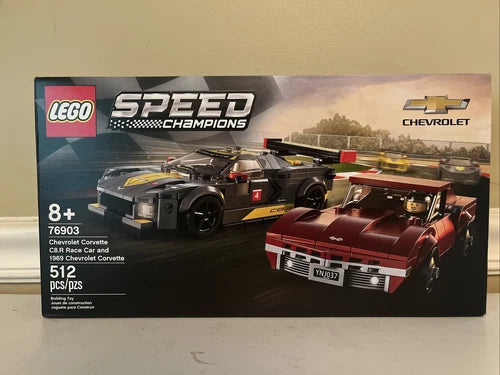 New LEGO 76903 Speed Champions Chevrolet Chevy Corvette Car SEALED Sseledt