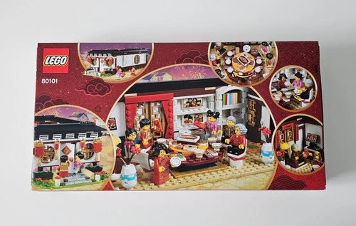 LEGO 80101 Chinese New Year's Eve Dinner - NEW SEALED - Retired Product!