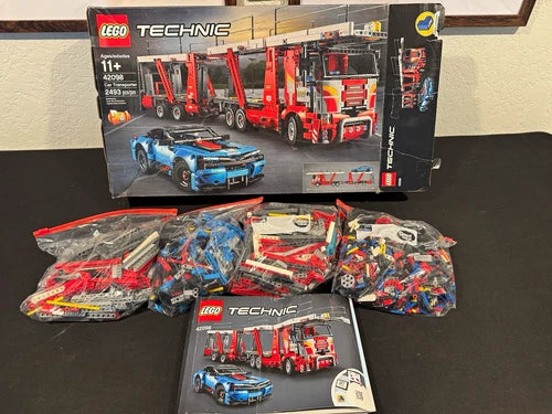 LEGO Technic 42098 Car Transporter 2 in 1 Complete Set 2493 pcs w/ Box