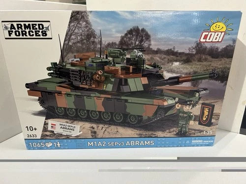 Cobi #2633 Armed Forces/ M1A2 Abrams 1:35 Building Blocks