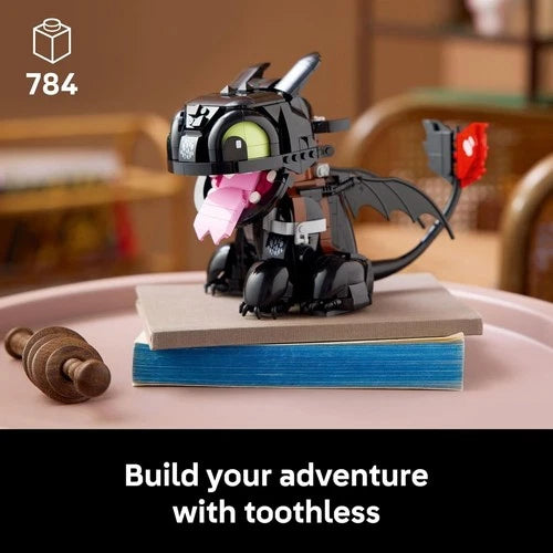 LEGO Icons How to Train Your Dragon: Toothless Building Set for Adults, Ages 18+