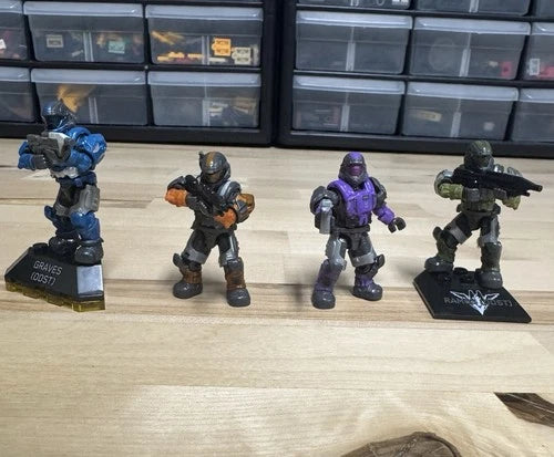Halo Mega FIRETEAM RAVEN (4 ODSTs)