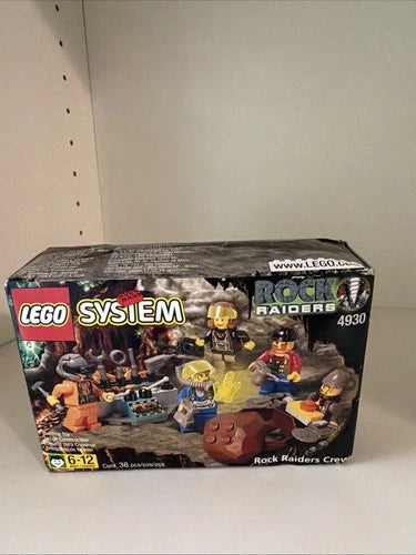 Vintage 1999 Lego 4930 System Rock Raiders Crew sealed in box NIB