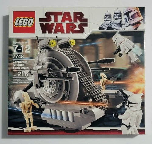LEGO Star Wars Corporate Alliance Tank Droid 7748 Retired NEW SEALED FREE SHIP