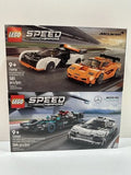 LEGO SPEED CHAMPIONS: 2-Pack Lot 76918 & 76909 McLaren & Mercedes AMG 🏁🏎️