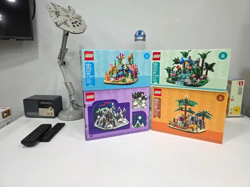MEOW 40782, 40783, 40784, 40785. Rainforest, Coral, Safari, Northern Lights