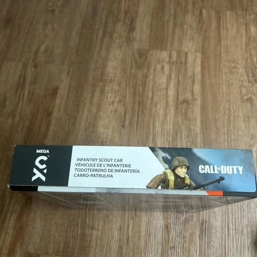 Call Of Duty Mega Construx Infantry Scout Car Jeep Never Opened Retired Set