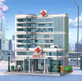 City Hospital Modular Three-Story Architecture Toy Building