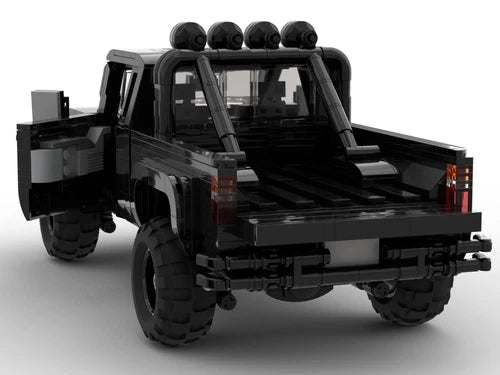 MOC-66079 Marty's pickup truck DIY Model building blocks Toys Christmas gift