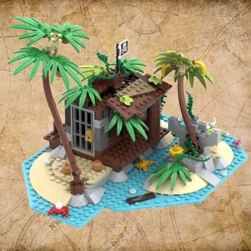 MOC-117866 Pirate Island Barracuda Bay 952pcs Building Blocks Toy Set