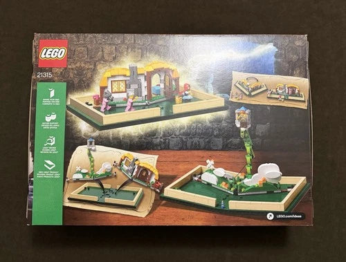 LEGO Ideas Pop-Up Book 21315 Little Red Riding Hood Jack Beanstalk Retired NEW