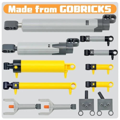 33pcs Pneumatic Pumps Parts Kit, with Technic Pumps Pneumatic