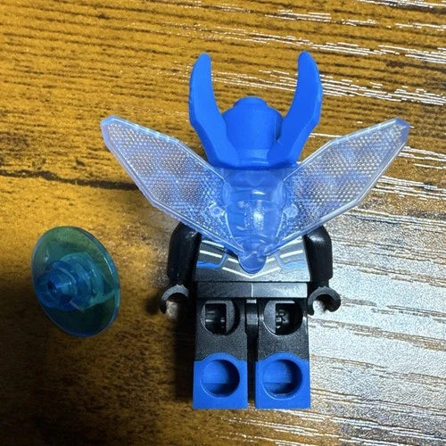 RARE Lego Blue beetle minifigure. Only released in one set. Lightly used