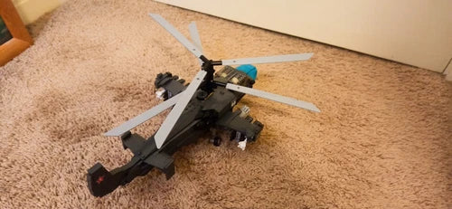 Lego Attack Helicopter KA-52 Alligator (War in Ukraine)