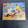 LEGO Town 6351 Surf N’ Sail Camper W/Box & Books Great Shape