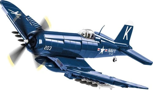 COBI Korean War F4U-4 Corsair Fighter Bomber Plane Building Block Model Set 2417