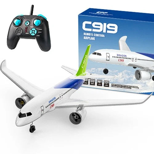 C919 RC Airplane 3CH 2.4G Remote Control Glider Aircraft with Auto Balance Gyro