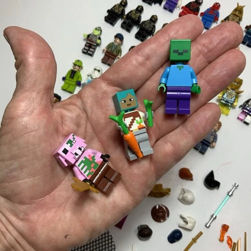 Lot Of 79 LEGO Assorted Figures & Accessories