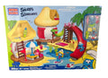 Mega Bloks The Smurfs (10755) Smurf's Beach 99 Pcs New In Box