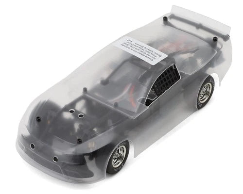 1RC Racing Asphalt Late Model 1/24 Brushless RTR 2WD Oval Race Car (Clear)