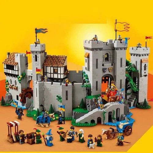 Lion Knight’s Castle Medieval Fortress Toy 4514 Piece Assembly Model Brick Set