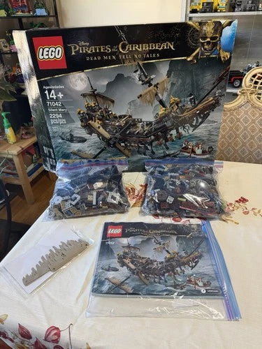 LEGO Pirates of the Caribbean Silent Mary 71042 Used 100% No Figures Or Sharks