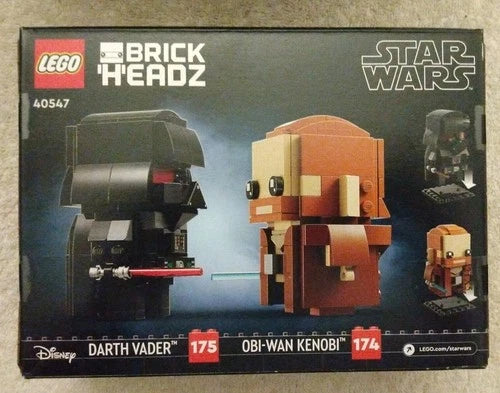 Lot of 3- LEGO BRICKHEADZ: 40547 Star Wars 40869 40752 Sets -New Factory Sealed