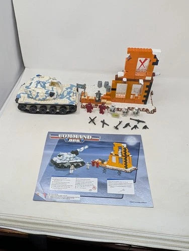Mega Bloks Command Ops Secret Case Capture 5522 (2003) Nearly Complete