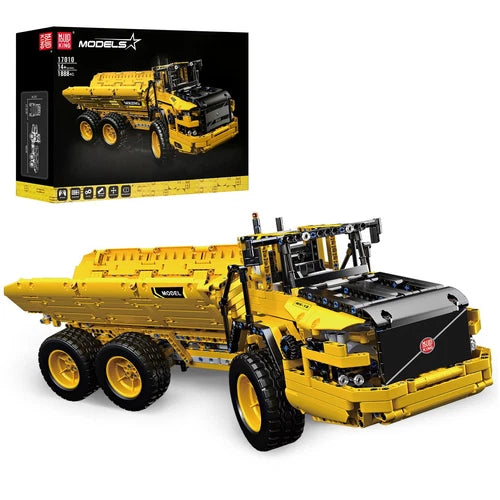 Mould King 17010 Dump Truck Engineering Vehicle Building Block Remote Control
