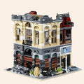 NEW Doomsday Bank Building Blocks Set Model Adults MOC Apocalypse Zombie Ruin