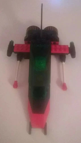 LEGO Unique Cool Custom-Made Space Ship Includes Astronaut Figure