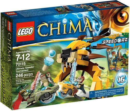 LEGO Chima Ultimate Speedor Tournament #70115 inc. Laval & Cragger BNIB 2013 Ed