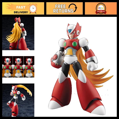 1:12 Scale Mega Man X Zero Model Kit - Highly Detailed Action Figure Build