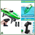 Force1 Velocity Green Fast RC Boat- Remote Control Boats for Adults and Kids, Un