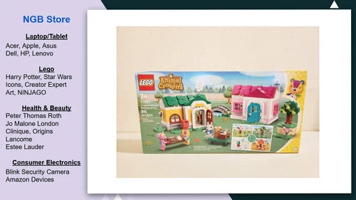 LEGO Animal Crossing Creative Houses: Seasons of Fun Building Toy 77057, US, NEW