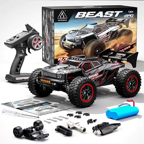 1:16 4WD BRUSHLESS RC truggy truck up to 80kmh- USA SELLER - FAST SHIPPING