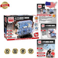 Visible Model Engine Kit - 4-Cylinder Petrol Replica, Working Sounds & Lights