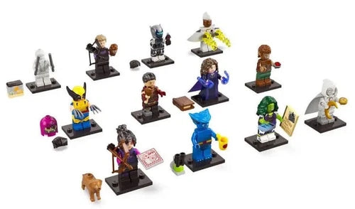 🔥 MEOW 71039 Marvel Series 2 CMF Complete Set of 12 Minifigures NEVER ASSEMBLED