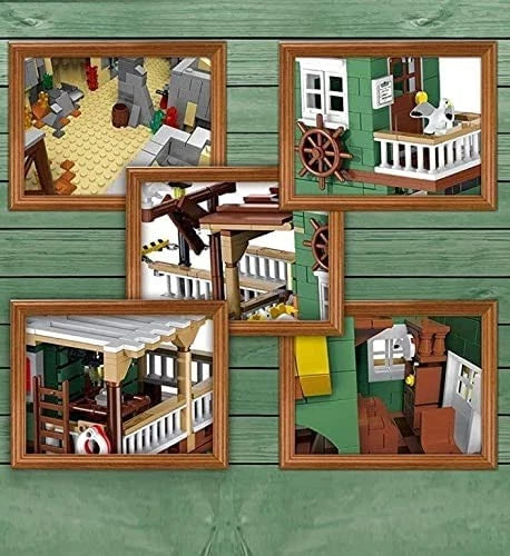 Harbortown Lighthouse Building Blocks Set General Jim's Toys & Bricks GJ-LH