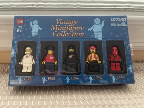 Lego vintage minifigure collection vol. 2 Toys R Us Bricktober 2012 new sealed