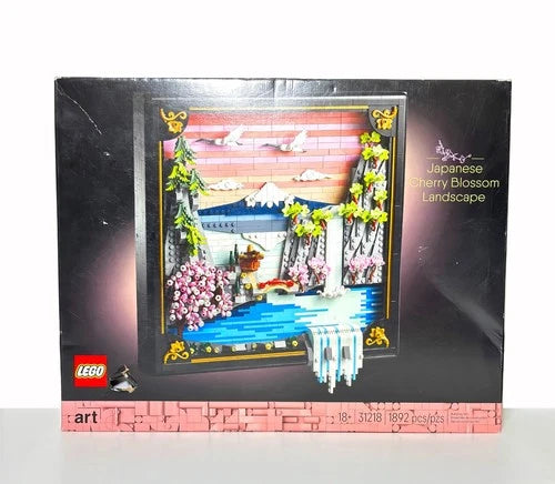 LEGO 31218 ART :Japanese Cherry Blossom Landscape 1892 pcs Open Box
