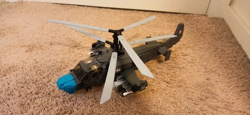 Lego Attack Helicopter KA-52 Alligator (War in Ukraine)