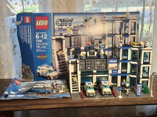 LEGO CITY: (7498) & (7288) 100% COMPLETE Manuals, Minifigs & Accessories