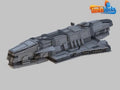 MOC-169160 Playscale Imperial Gozanti-Class Cruiser building blocks Toys gift