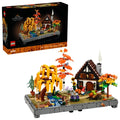 LEGO Icons Autumn Cottage Garden Building Set for Adults, Ages 18+ - Whimsical R
